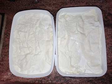 Domaći kravlji mladi kajmak 