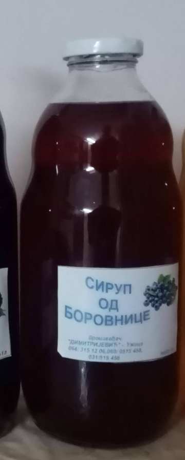 Sirup od borovnice