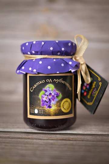 Slatko od latice ljubicica