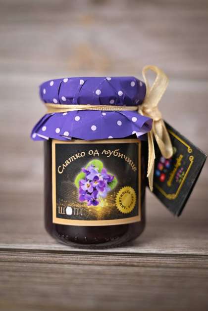 Slatko od latice ljubicica