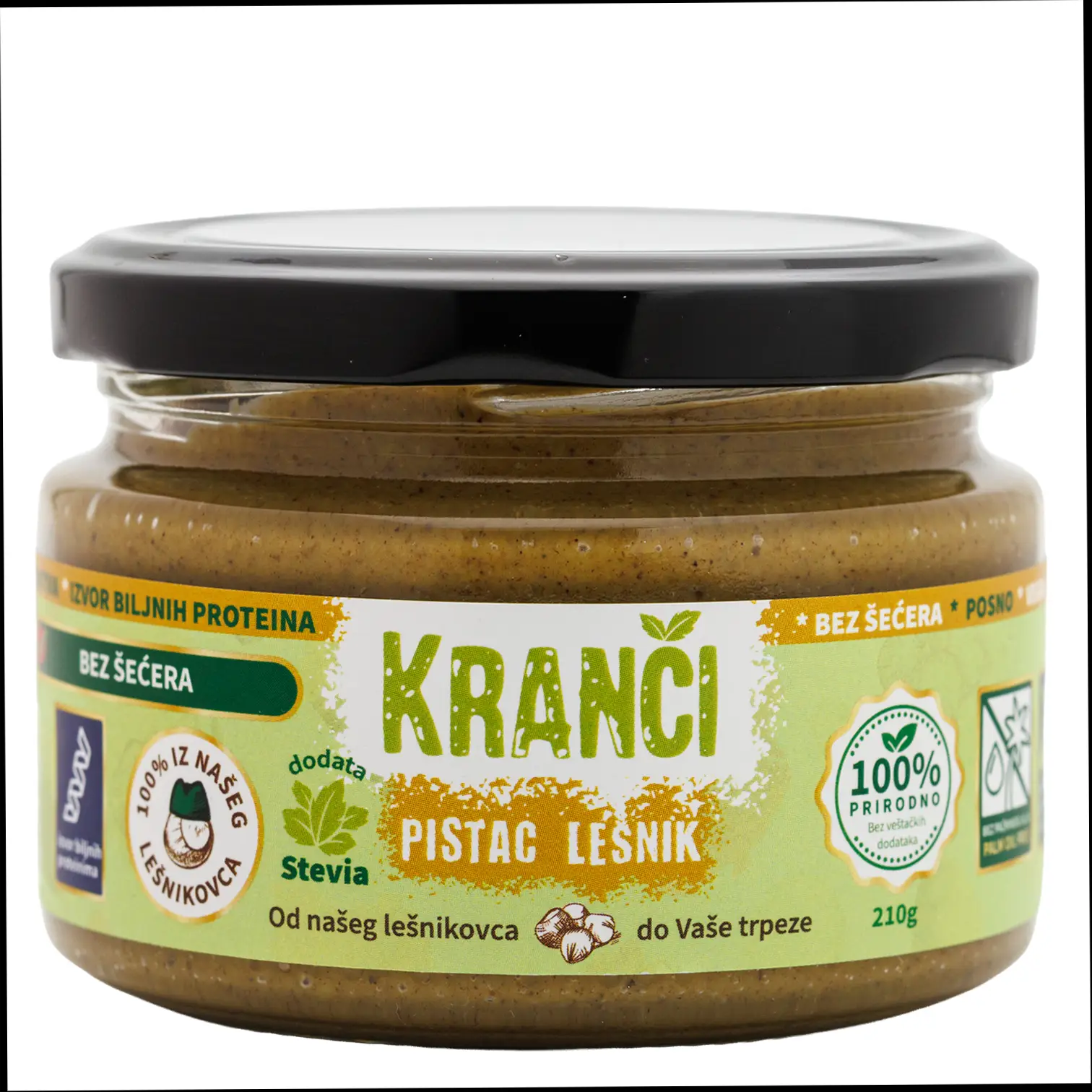 Kranči pistać lešnik bez šećera