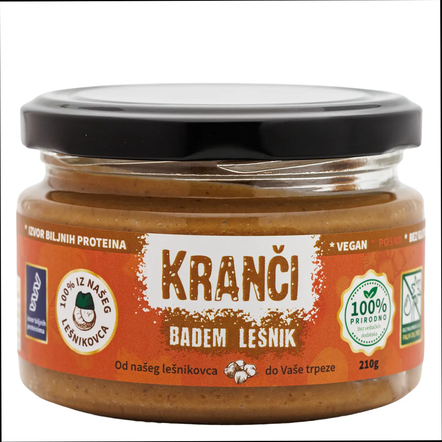 Kranči badem lešnik krem – spoj domaćeg lešnika i vrhunskih badema